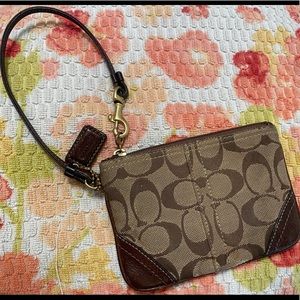 Coach wristlet